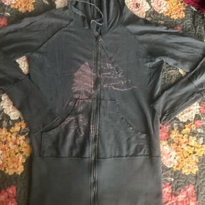 Delias catalog light weight wide band hoodie